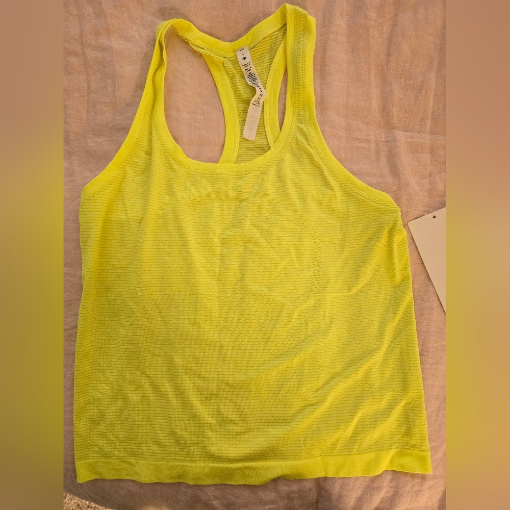 Womens Lululemon Neon Tank Top